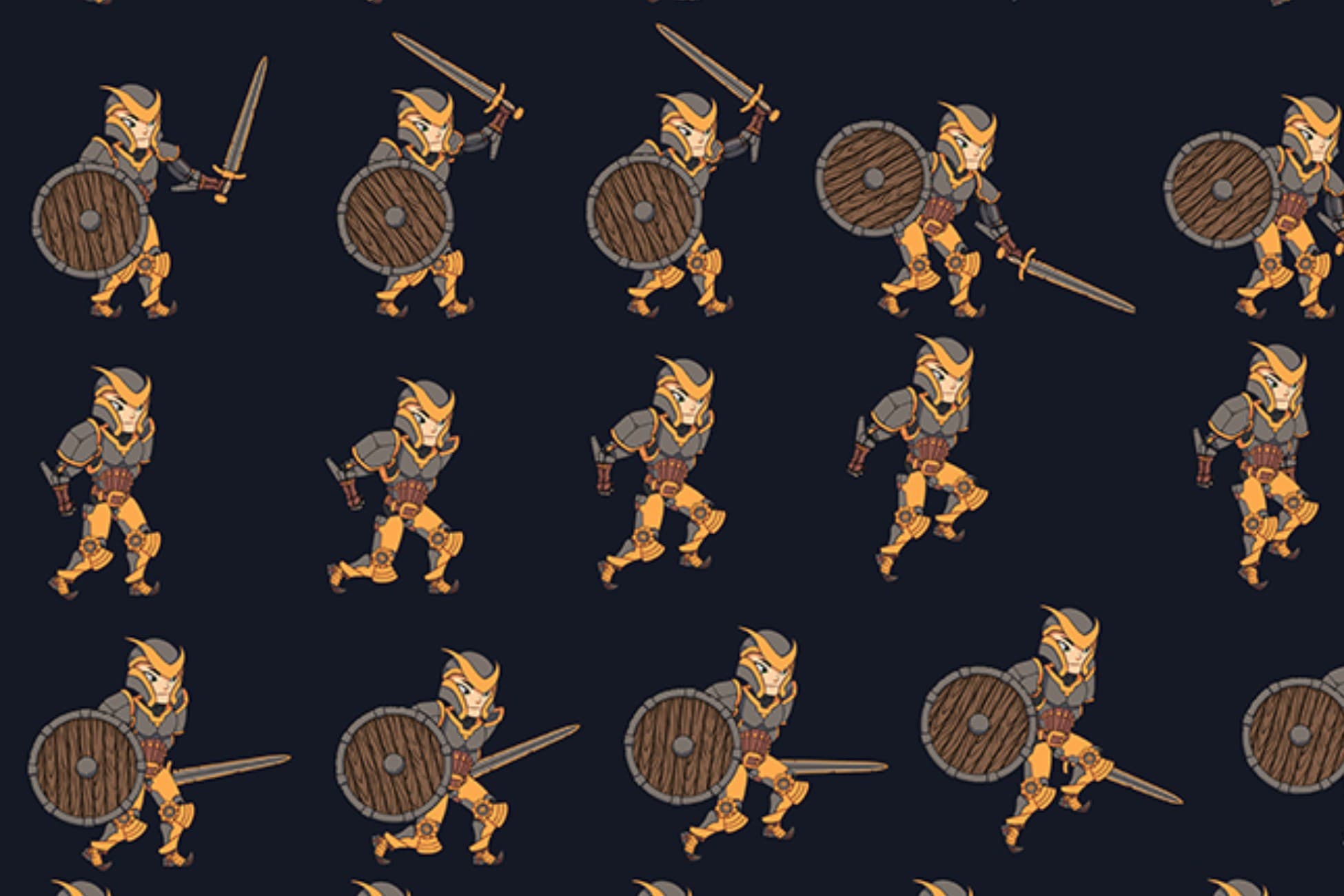 Fantasy anime Warrior 1