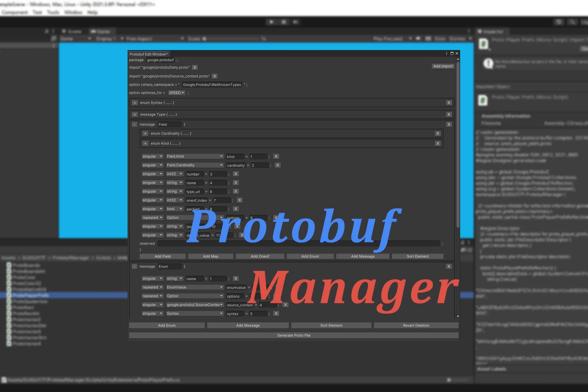 Protobuf Manager