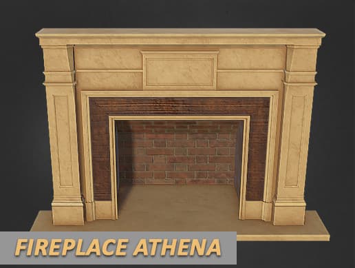 Fireplace Athena