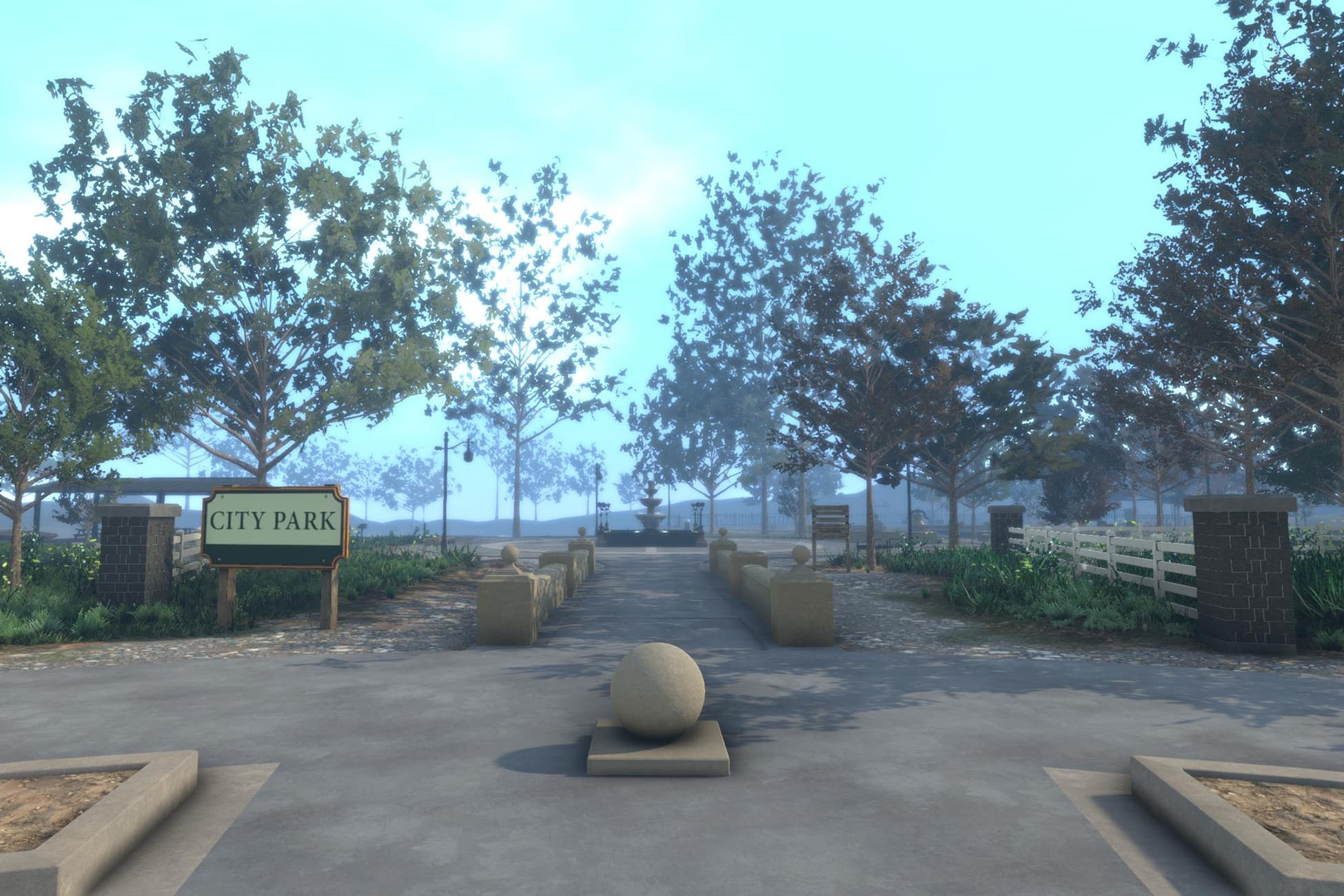 City Park Exterior Props