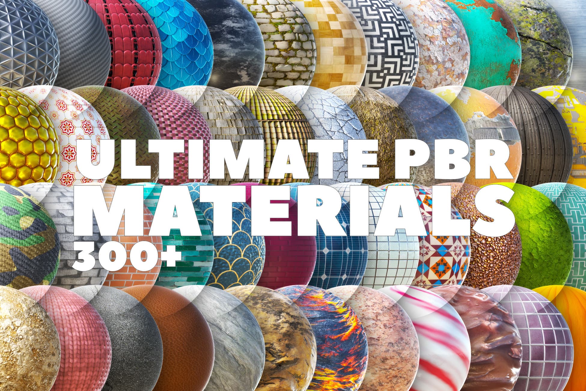 300+ Ultimate PBR Materials Pack