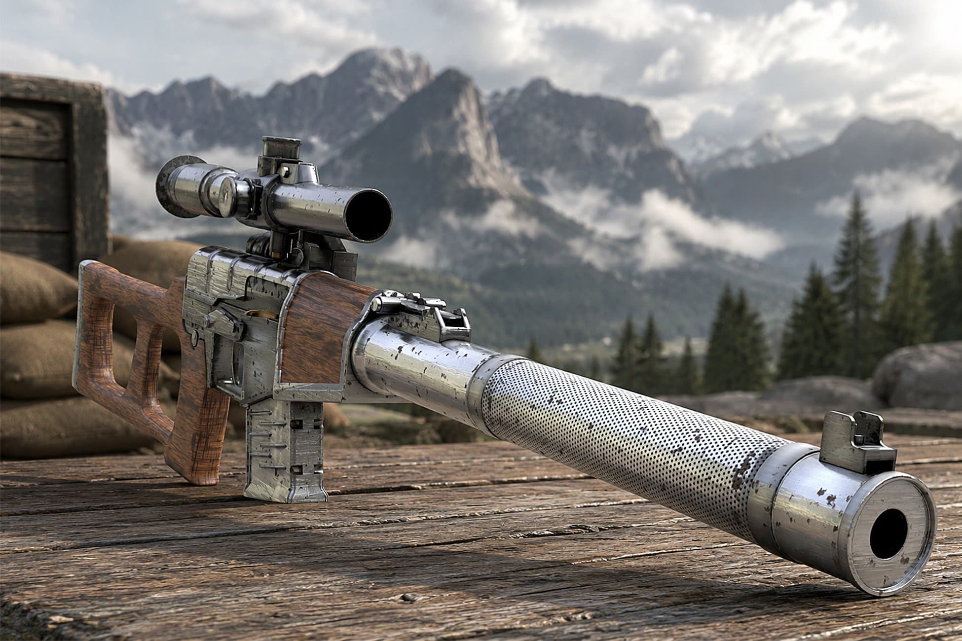 Rifle VSS - Free