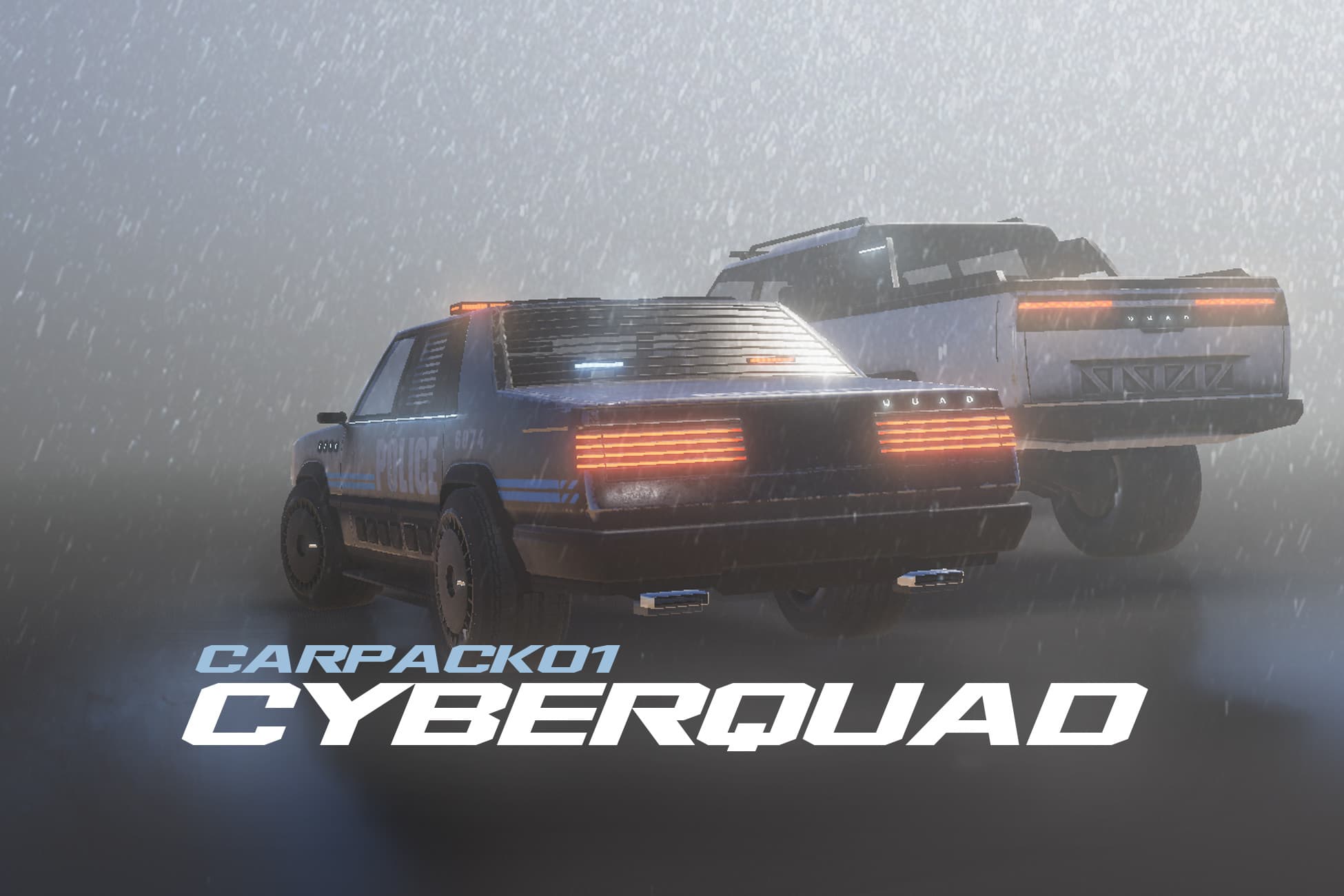 PQ Cyberquad Cars (Pack 01)