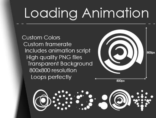 Loading Animations - 6 Pack