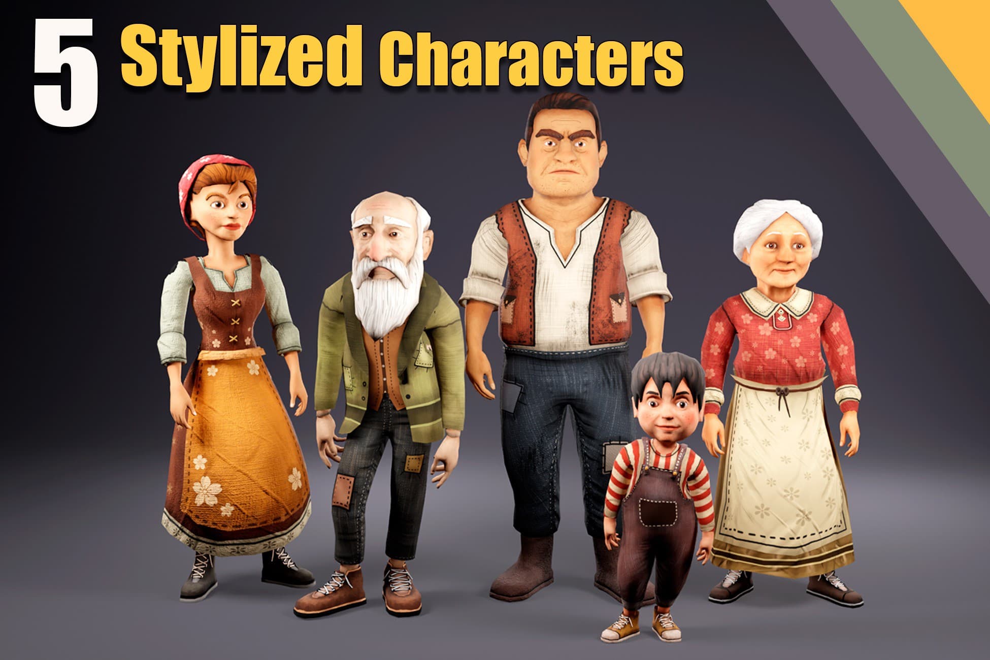 Stylized Character Collection 1