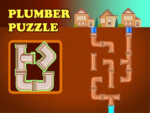 Connect Pipes: Plumber Puzzle