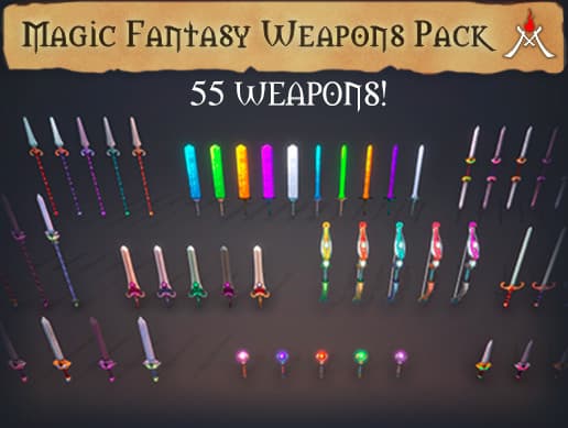 Magic Fantasy Weapons Pack