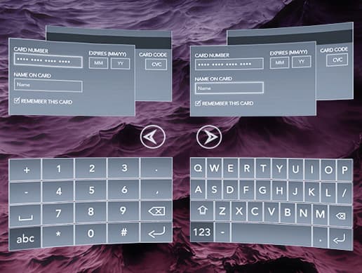 Credit Card VR Plugin