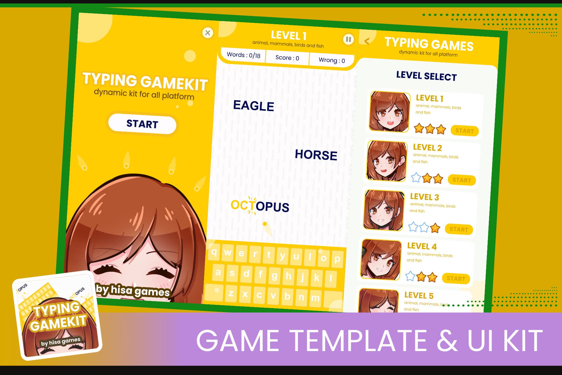 Typing Games - Game Kit