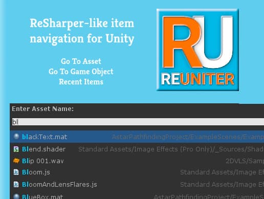 ReUniter - Better Search For Unity