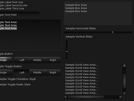 Black Gloss GUI Skin