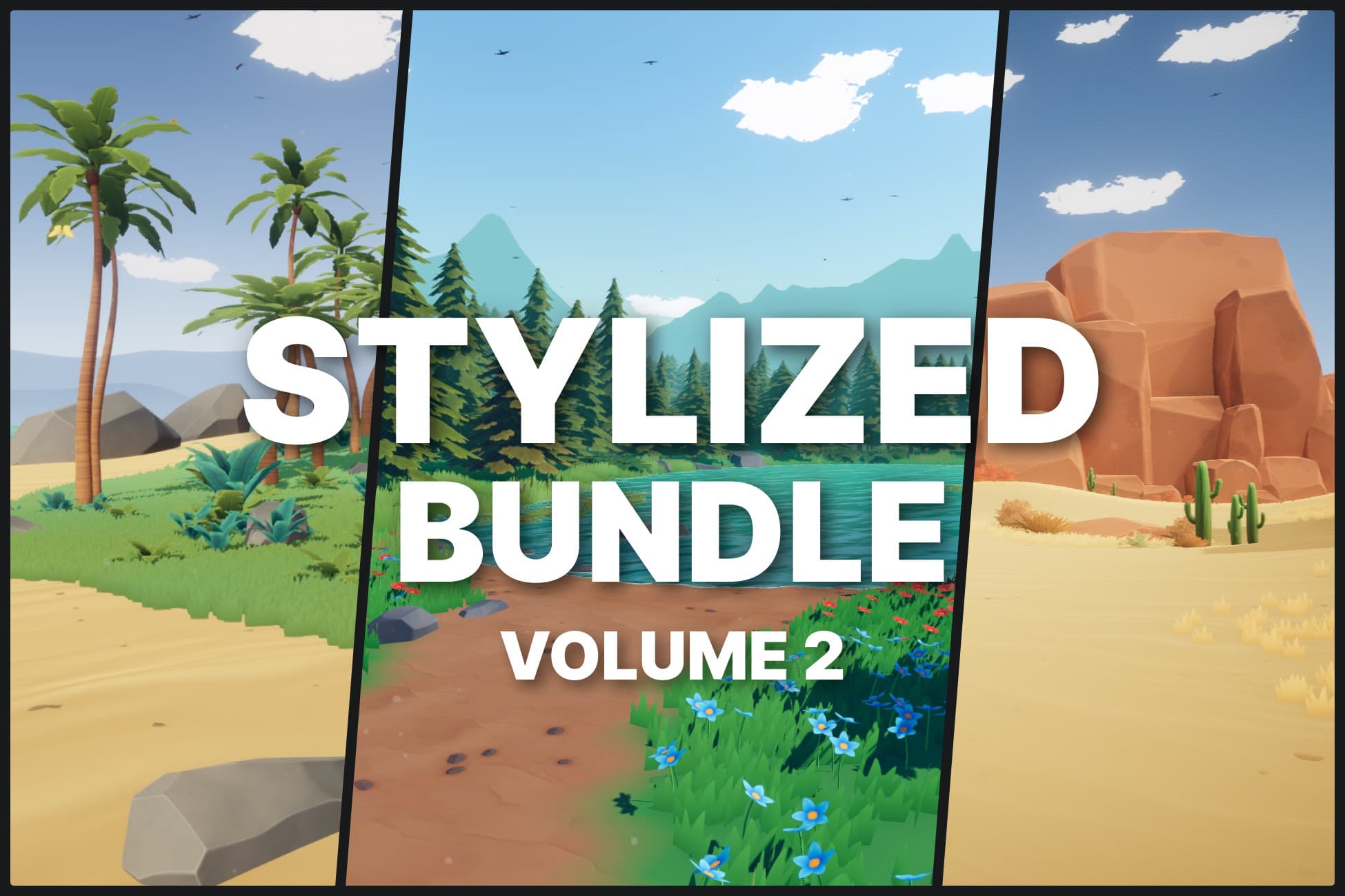 Stylized Bundle Volume 2 - Forest, Desert & Tropical Island