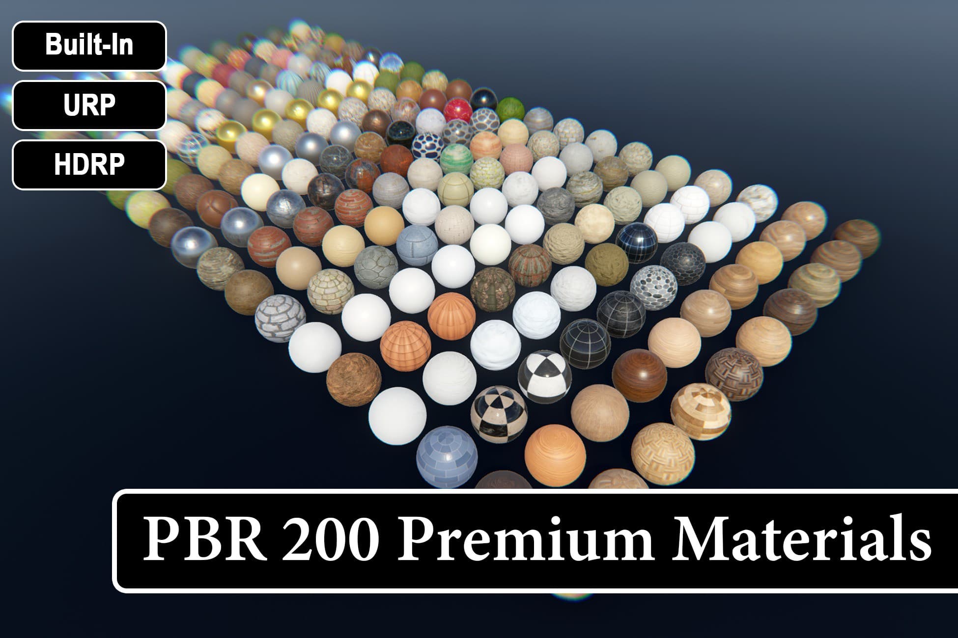 PBR 200 Premium Materials