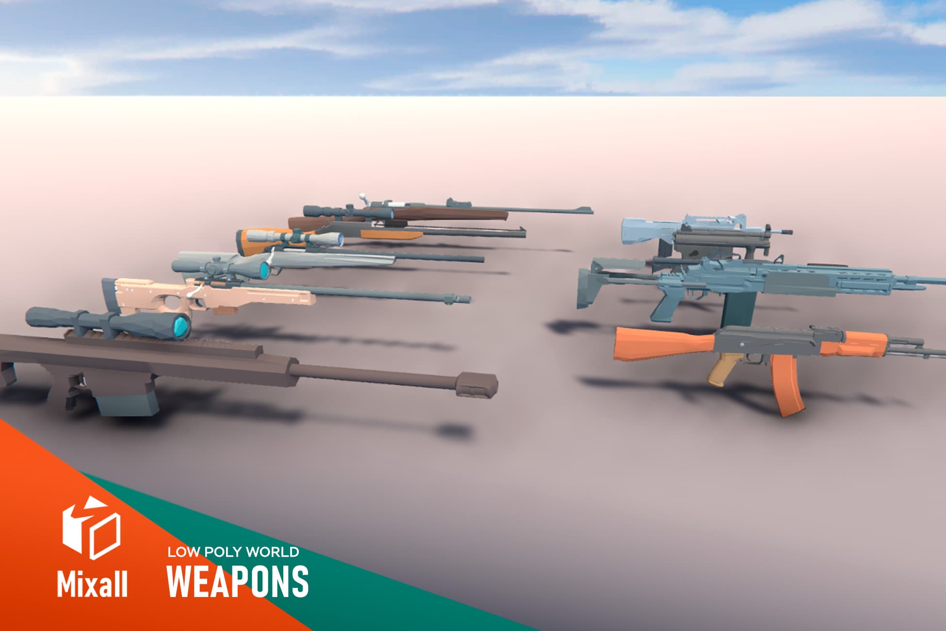 LOW POLY WORLD - WEAPONS