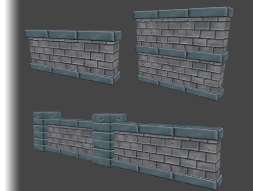 Stone Wall Segments