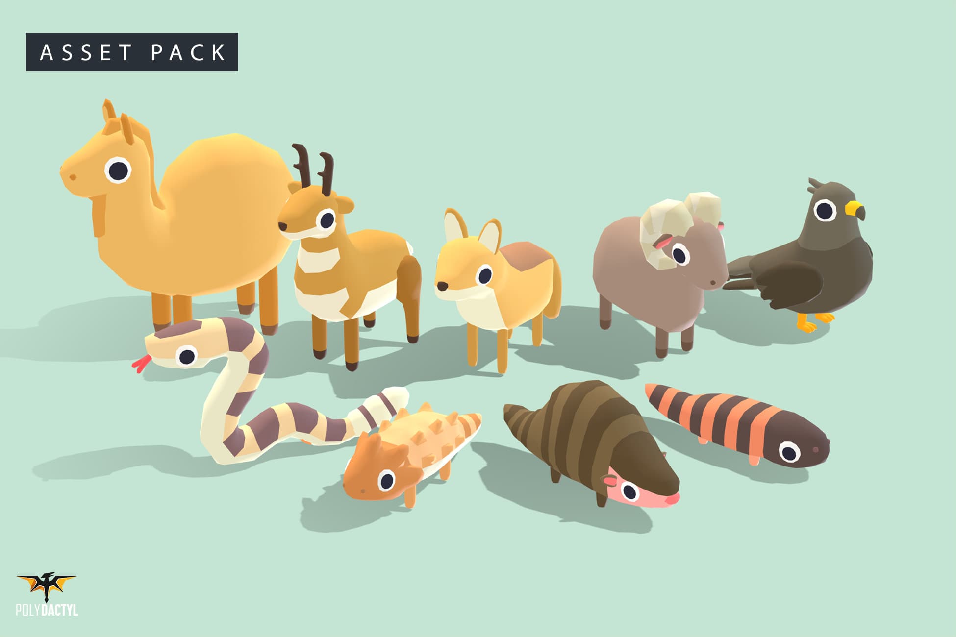 Quirky Series - Desert Animals Vol 1