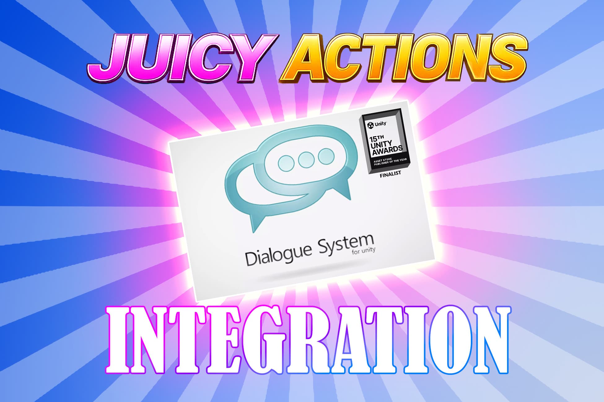Juicy Actions for Dialogue System for Unity