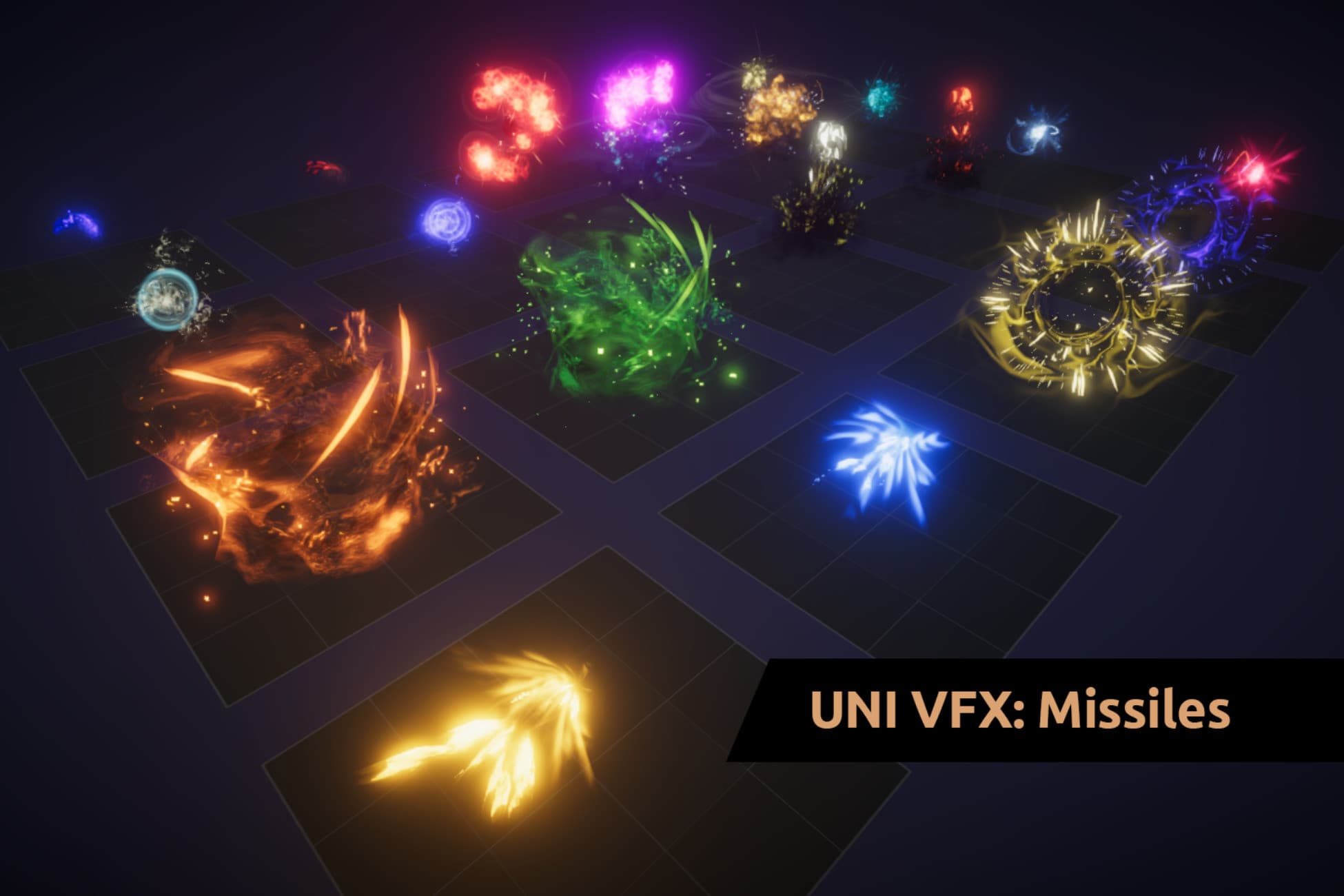 UNI VFX: Missiles & Explosions for Visual Effect Graph