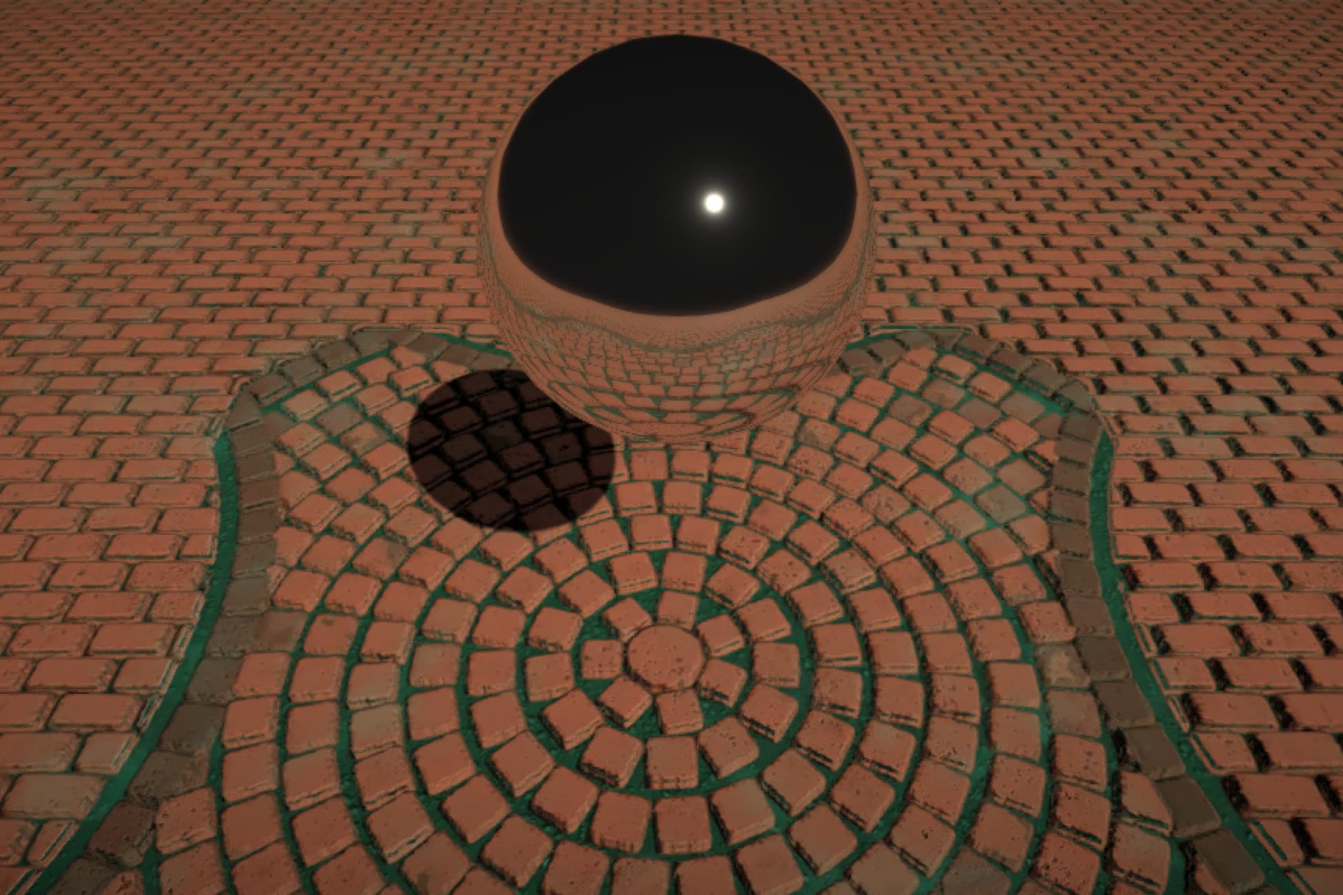 Circular Terracotta Bricks