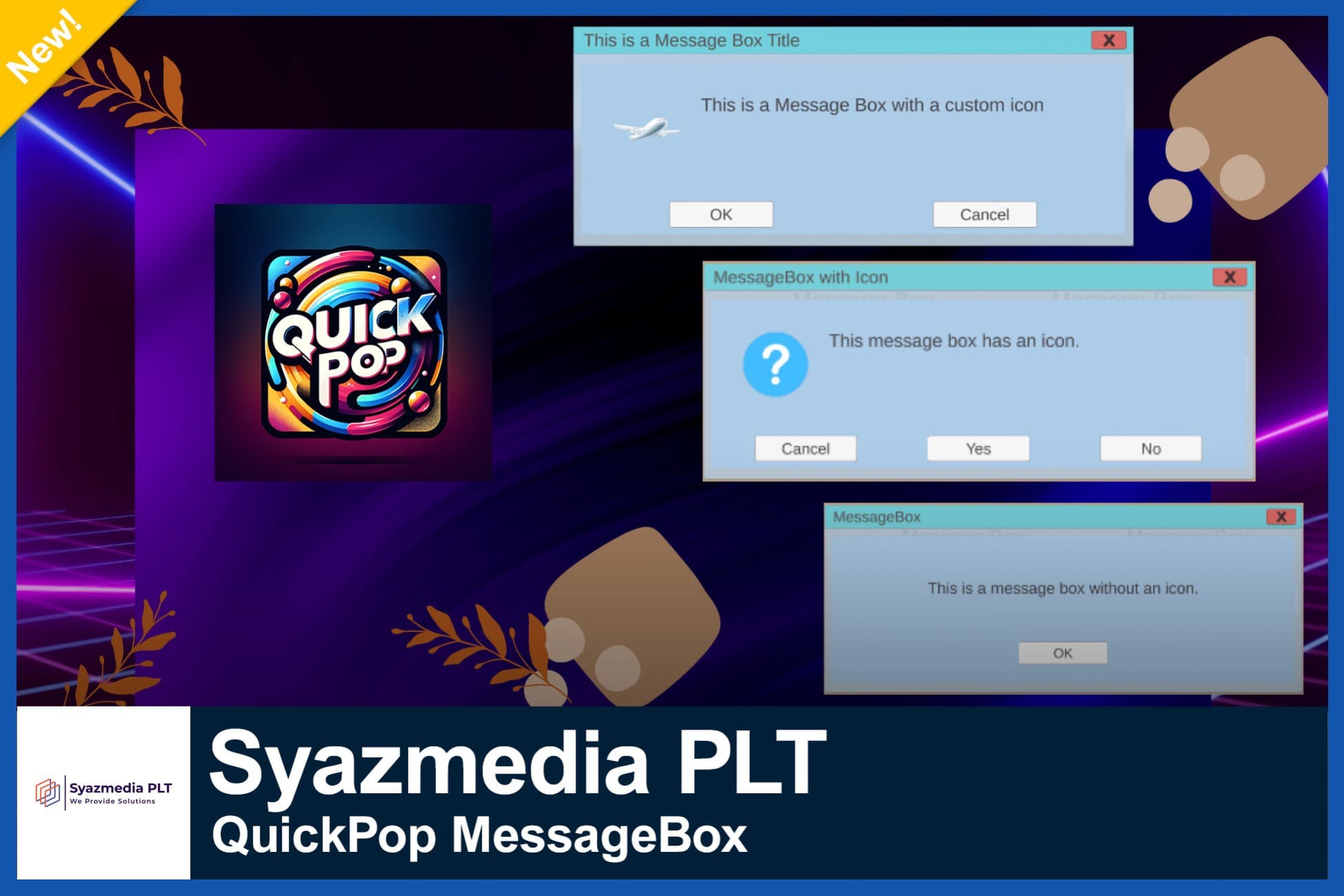 QuickPop MessageBox