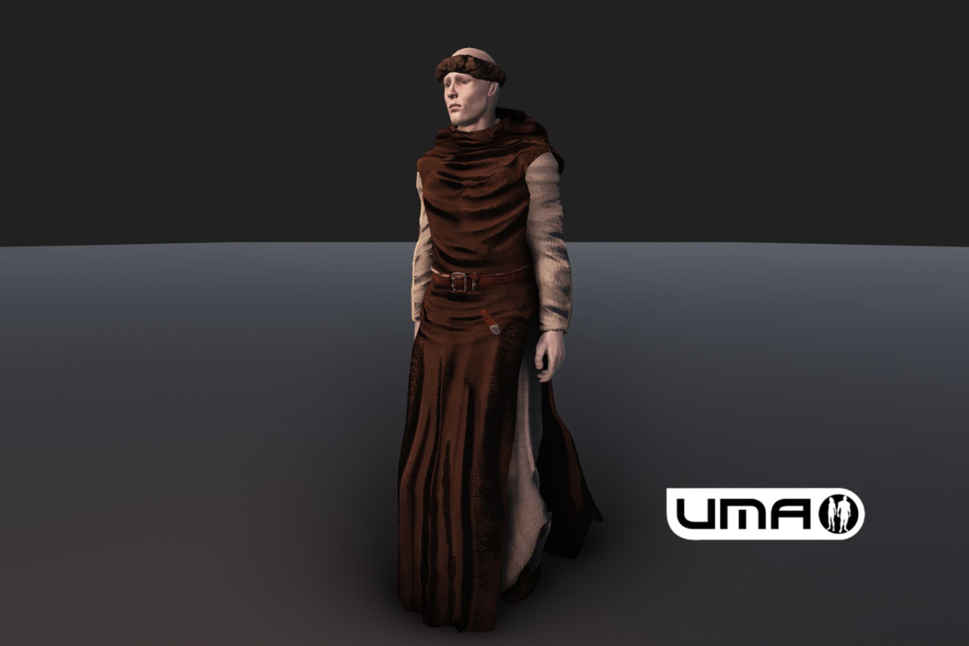 UMA Benedictine Monk