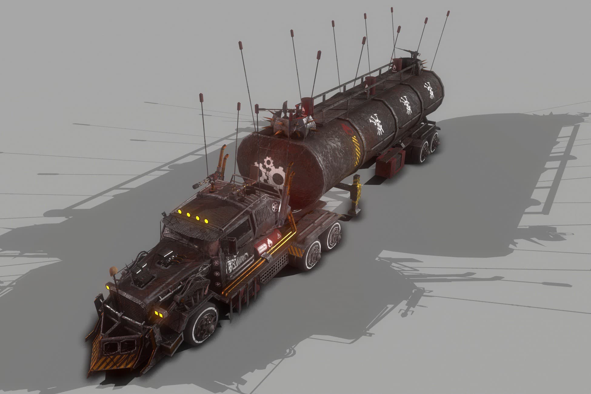 Apocalyptic Big Truck