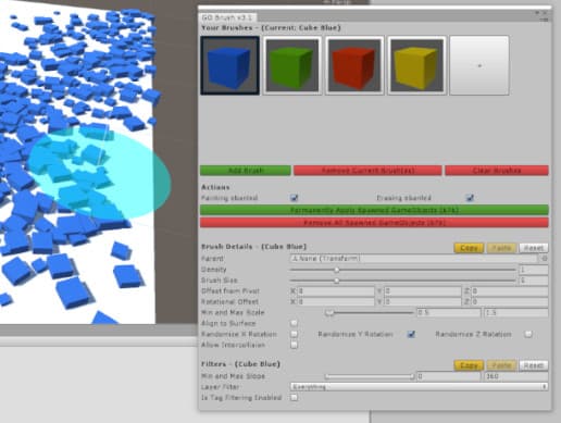 GameObject Brush