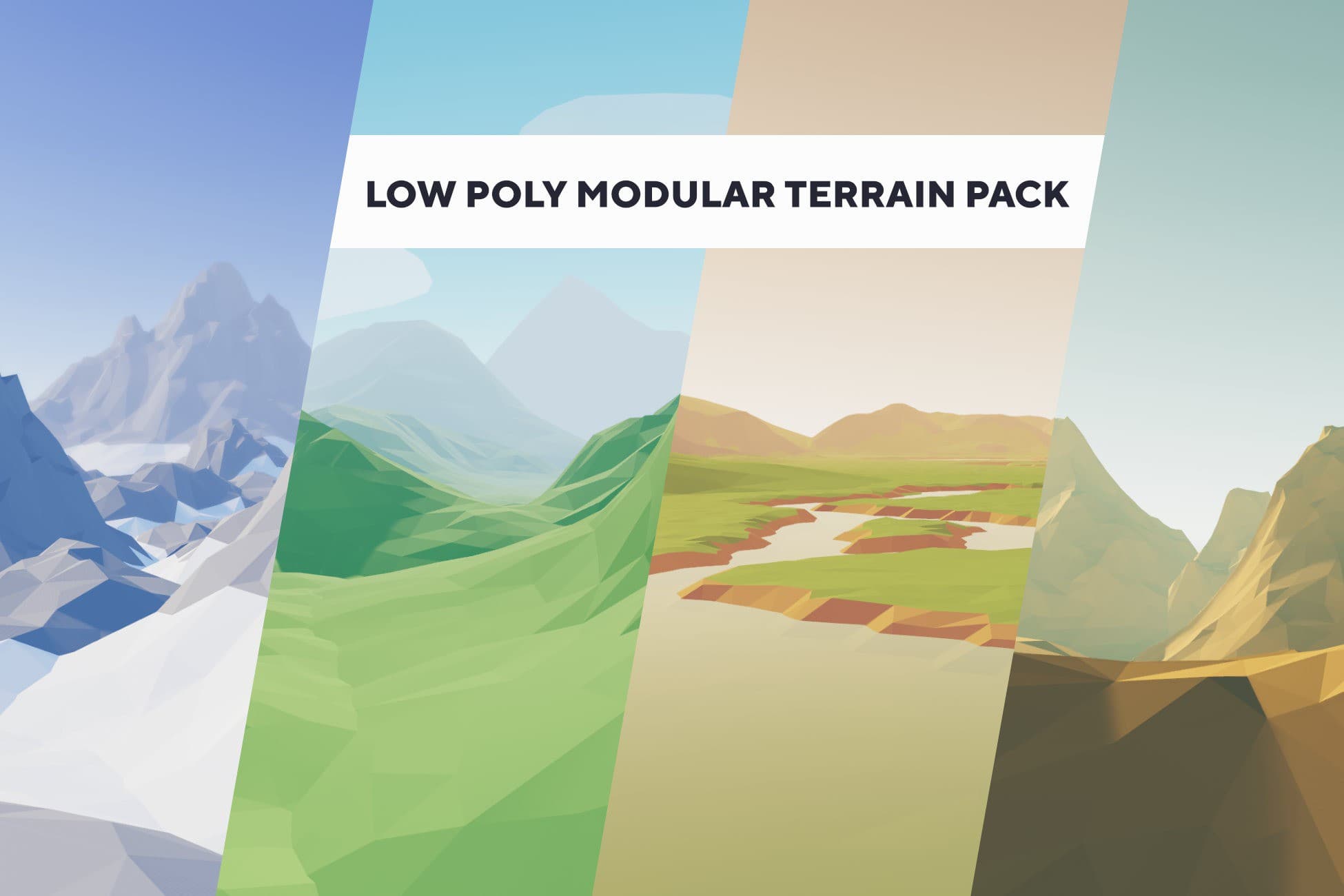 Low Poly Modular Terrain Pack