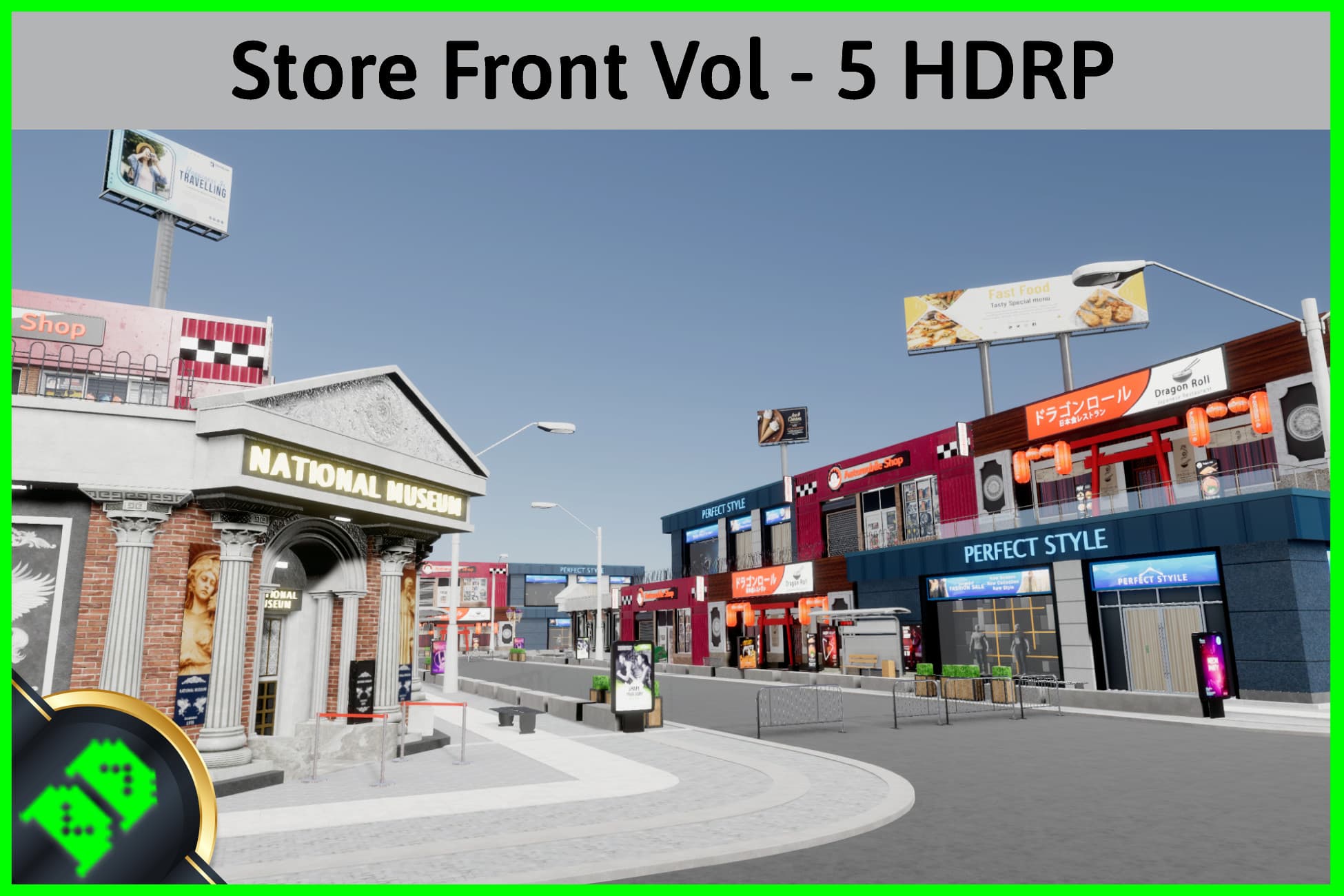 Store Front Vol - 5 HDRP