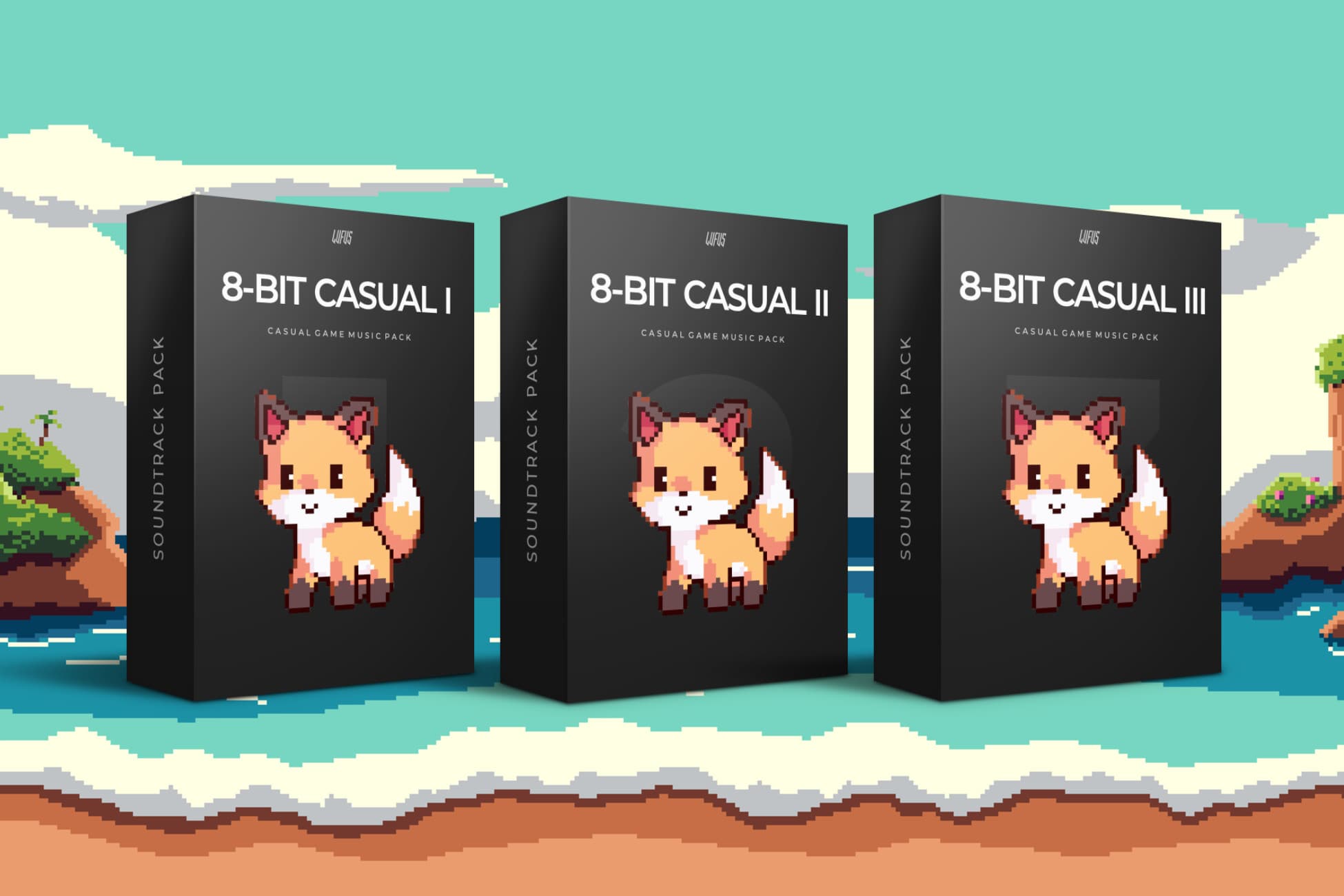 8-Bit Casual Bundle Vol. 1 - Game Music Bundle - Chiptune, 8-Bit, Casual, Pixel,