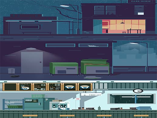 Bar Backgrounds [VISUAL NOVEL]