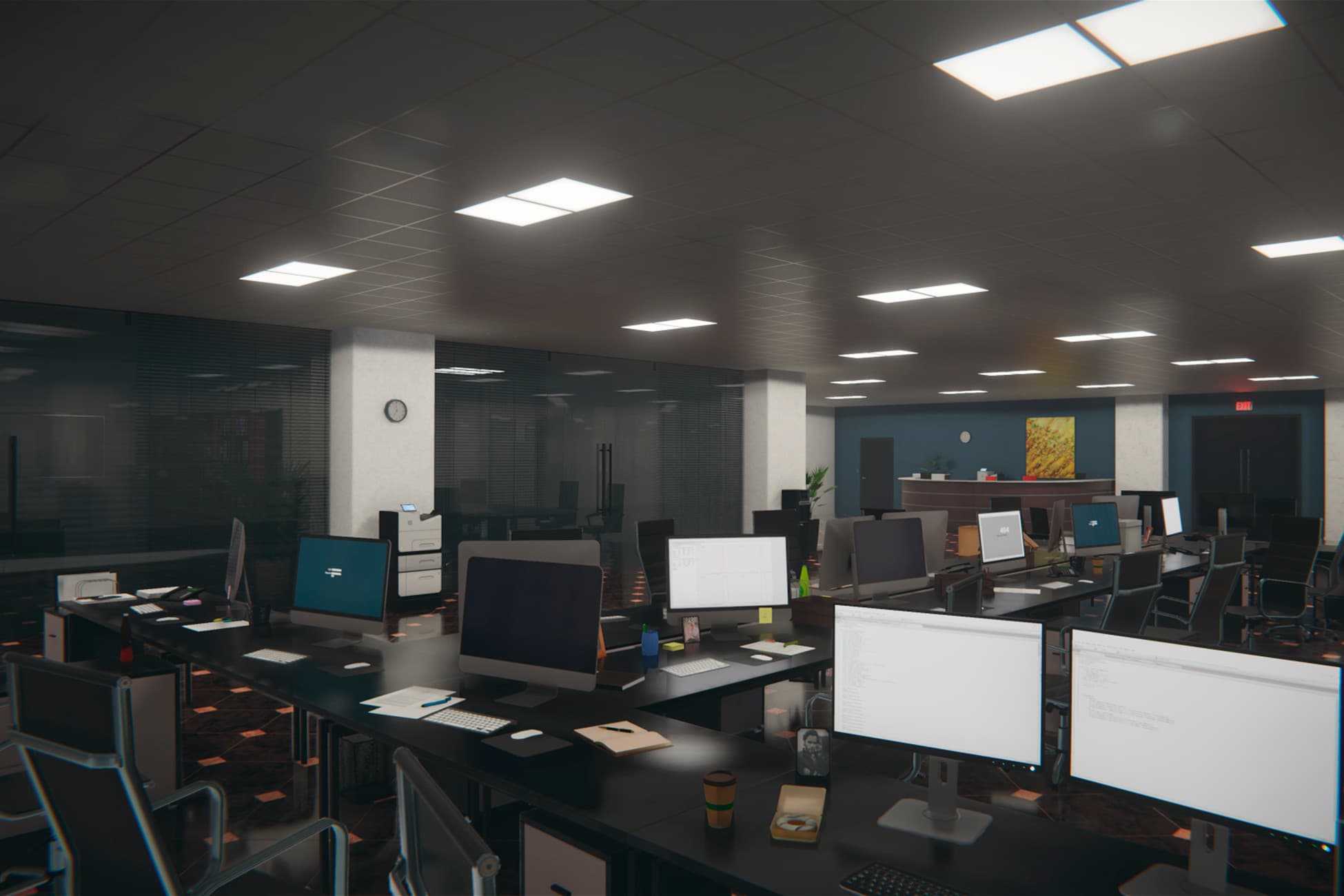 QA Office and Security Room