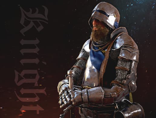Medieval Knight | PBR | Low Poly