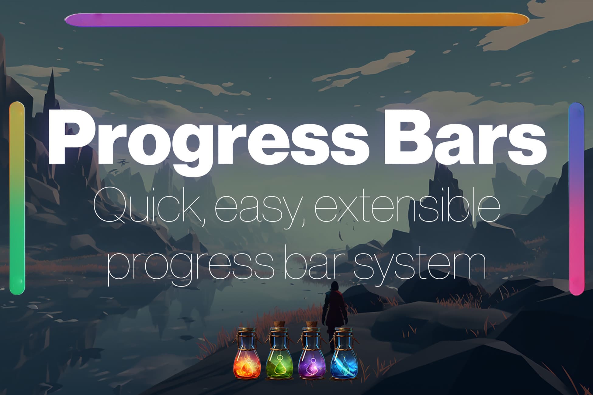 Progress Bars - Customizable and Extensible (Health Bars etc)