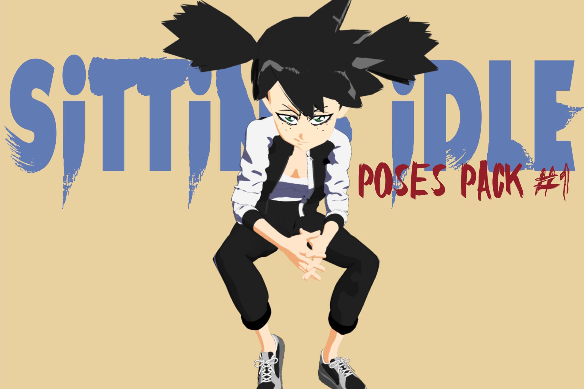 Poses Pack: Sitting#1