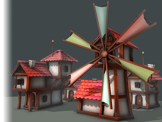 Cartoon Village