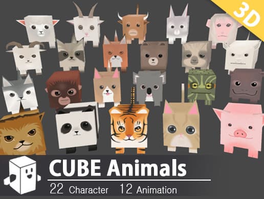 Cube-Animal_Pack