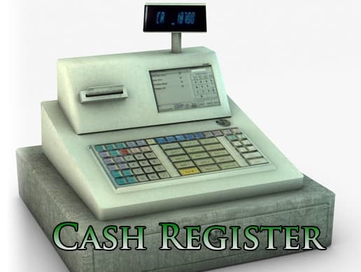 Cash Register 3D Model
