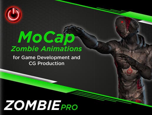 ZOMBIE PRO: MoCap Animation Pack