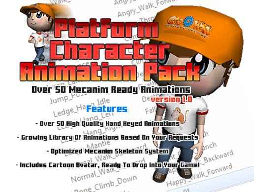 Platform Character Animation Pack