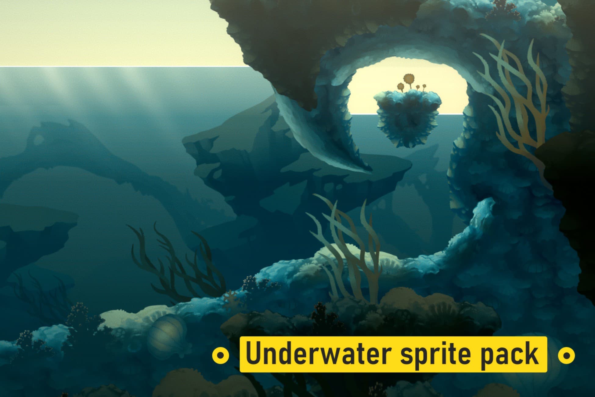2D Underwater sprite pack