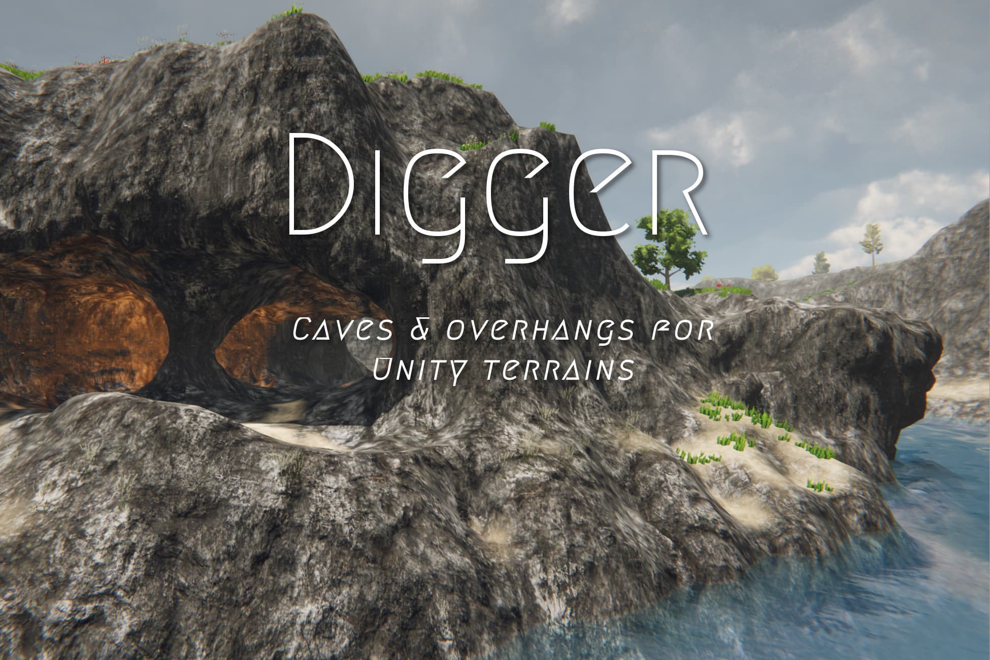 Digger – Terrain Caves and Overhangs