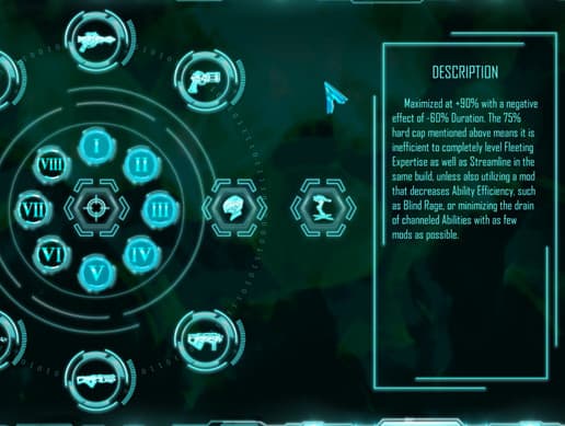 Sci Fi upgrades window