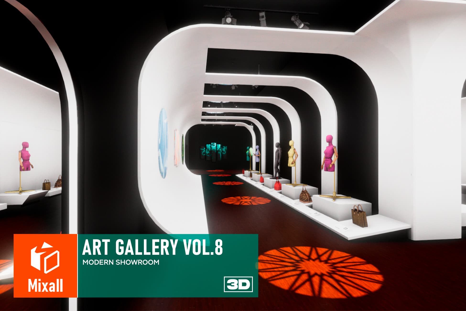 Art gallery Vol.8 - modern showroom