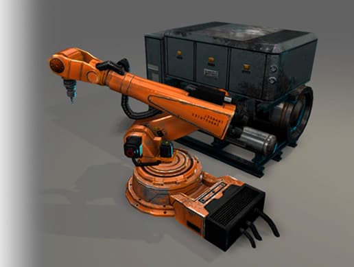 Industrial machines pack
