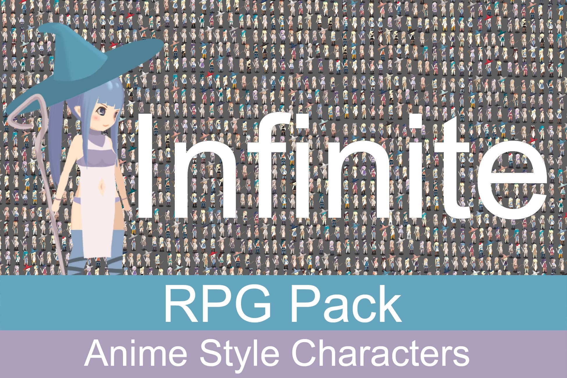 Anime Style Characters - RPG Pack