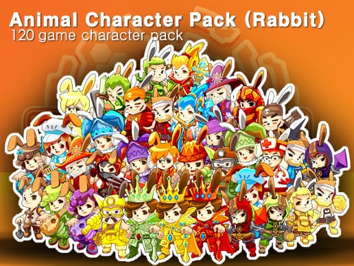 Animal Character Pack (Rabbit)