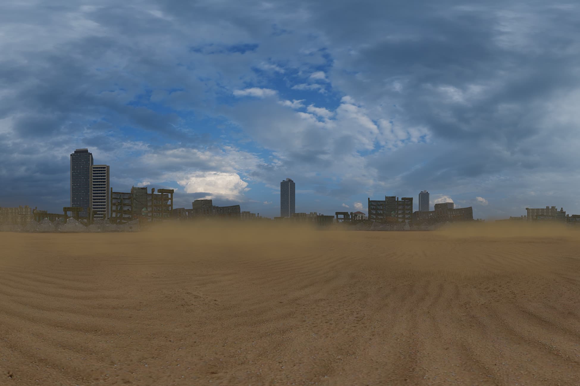 10 POST APOCALYPSE TOWN HD SKYBOX PACK