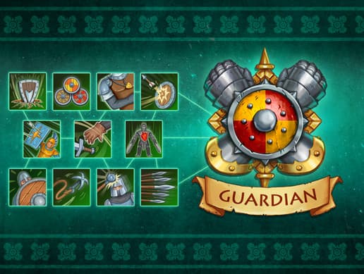 Skill icons. Guardian