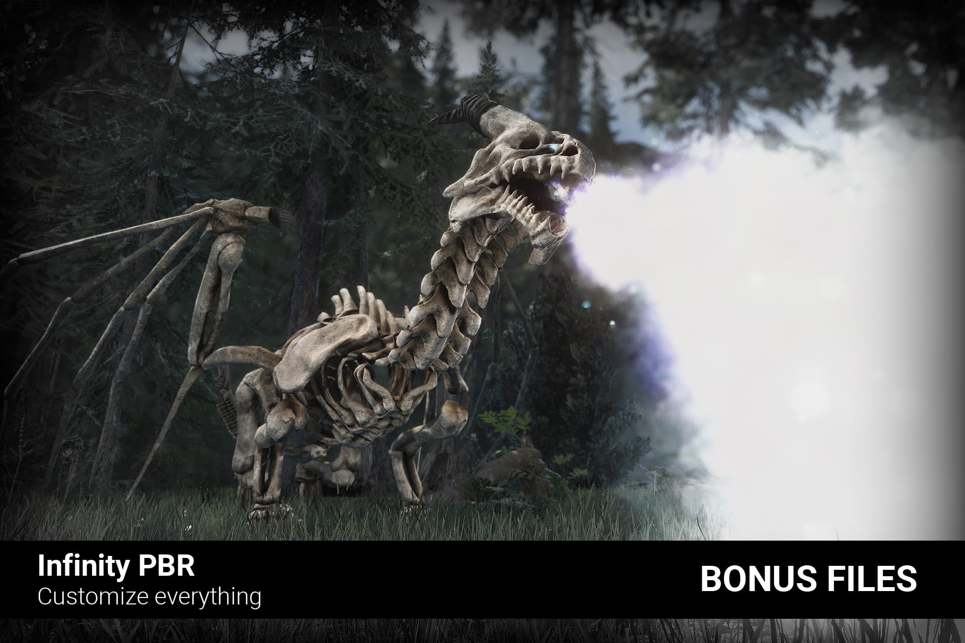 Skeleton Dragon - Bonus Files 2 - Unreal Project